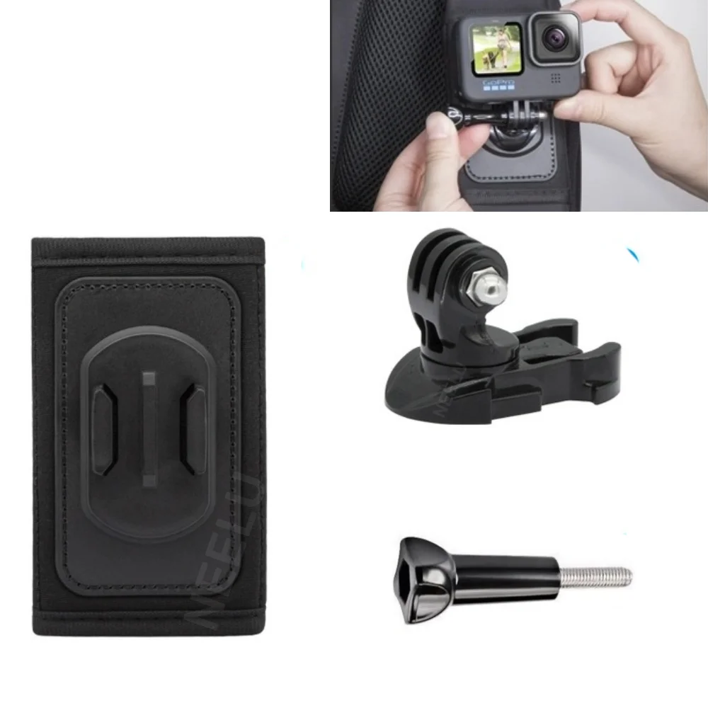 « Sangle de sac à dos GoPro avec rotation à 360° et support rapide pour caméras » – Test et Avis