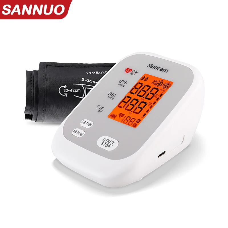 Sannuo-Moniteur de pression artérielle numérique automatique – Test et Avis