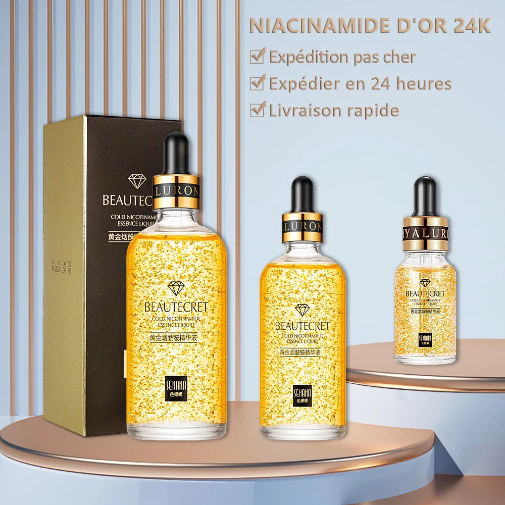 Sérum 24K or anti-âge pour visage. – Test et Avis