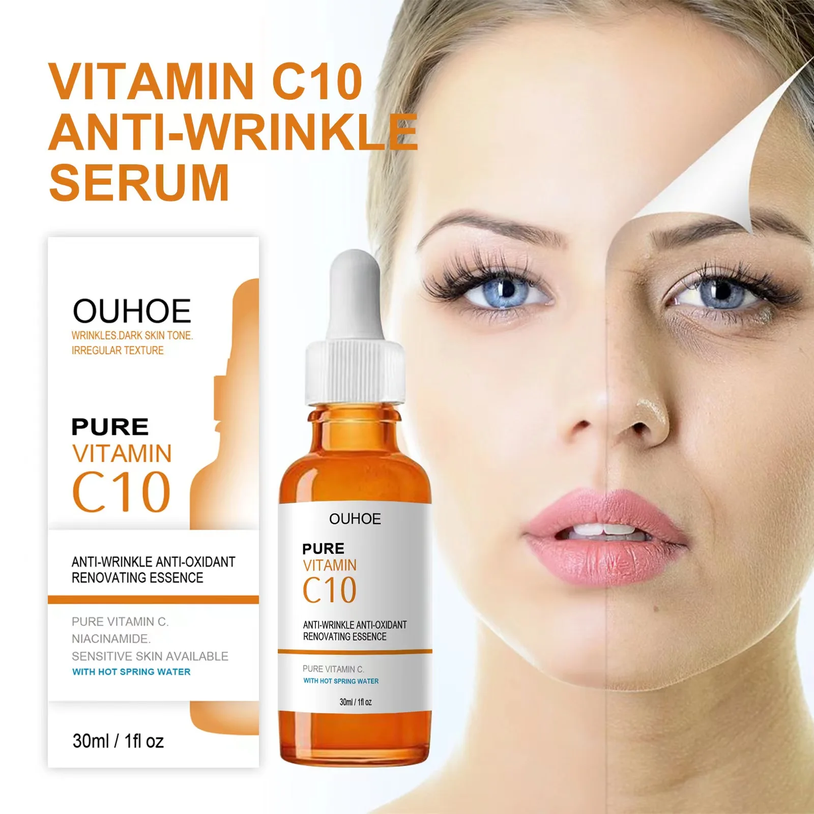 Sérum anti-âge à la vitamine C. – Test et Avis