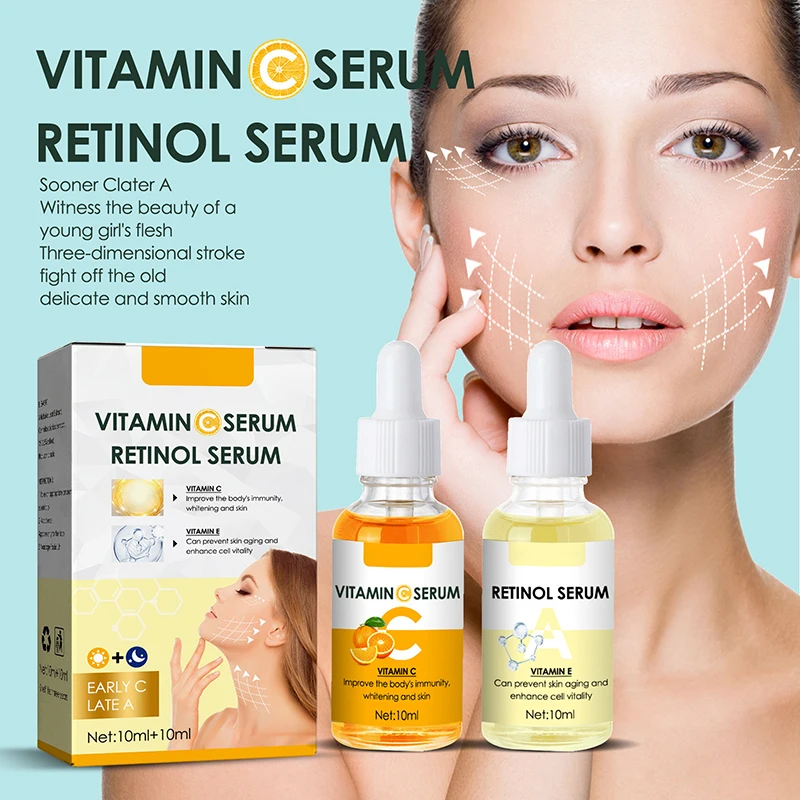 « Sérum éclaircissant visage : Vitamine C, acide hyaluronique, rétinol » – Test et Avis