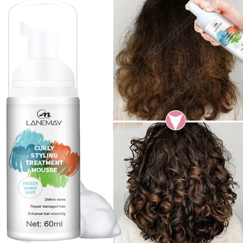 « Sérum moussant réparateur pour cheveux bouclés » – Test et Avis