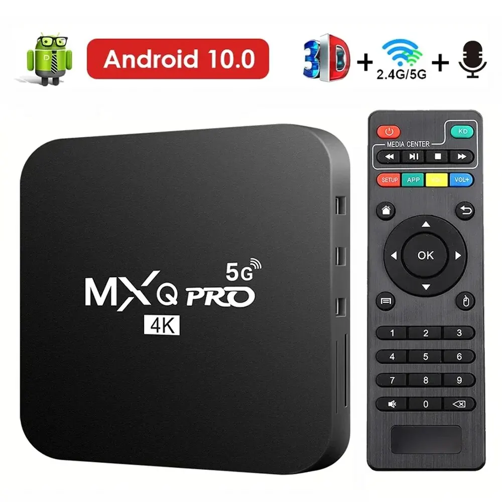 Smart TV Box MXQ-PRO 4K – Test et Avis