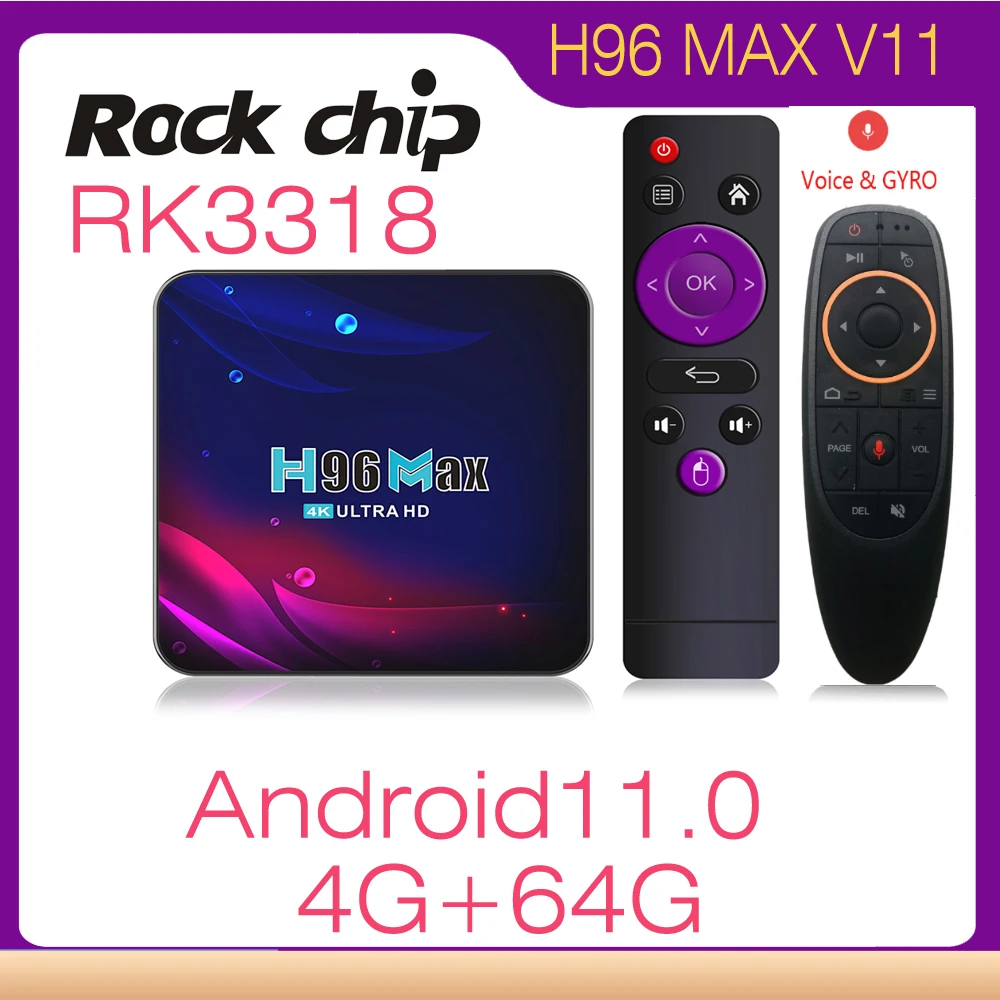 Smart TV Box with Android 11 – Test et Avis