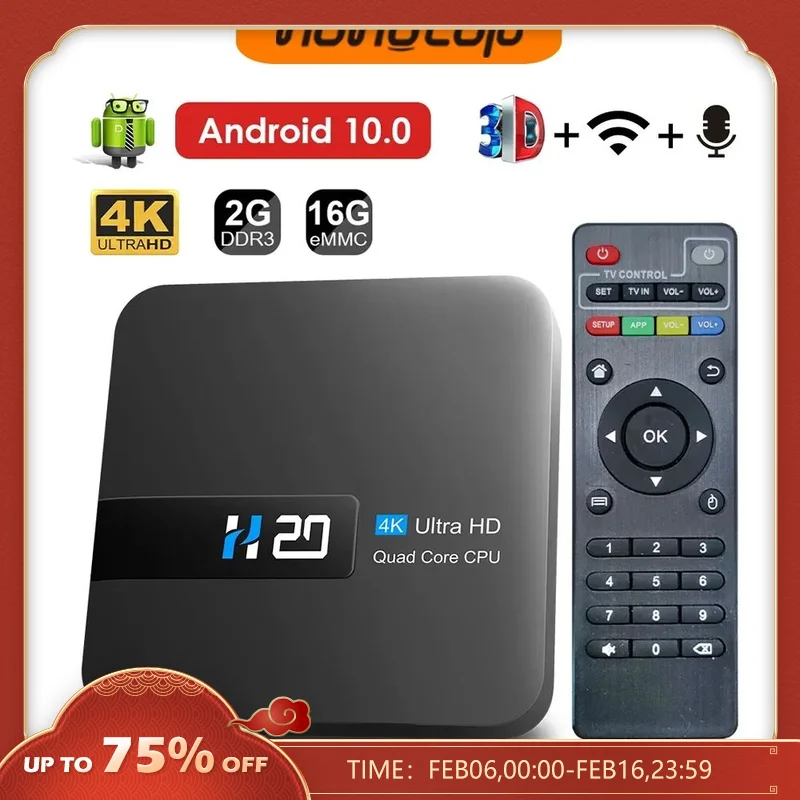 Smart TV GTOP H20 : Performances HD 4K, Android 10.0 – Test et Avis