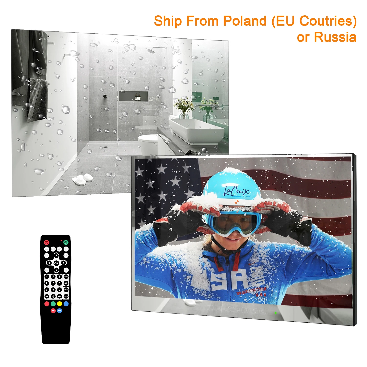 « Souria-Miroir intelligent : télévision Android étanche » – Test et Avis