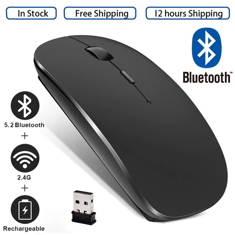 Souris sans fil rechargeable et silencieuse. – Test et Avis