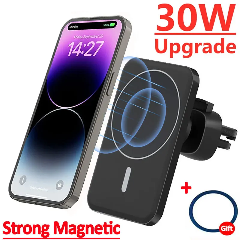 Support magnétique voiture, chargeur sans fil – Test et Avis