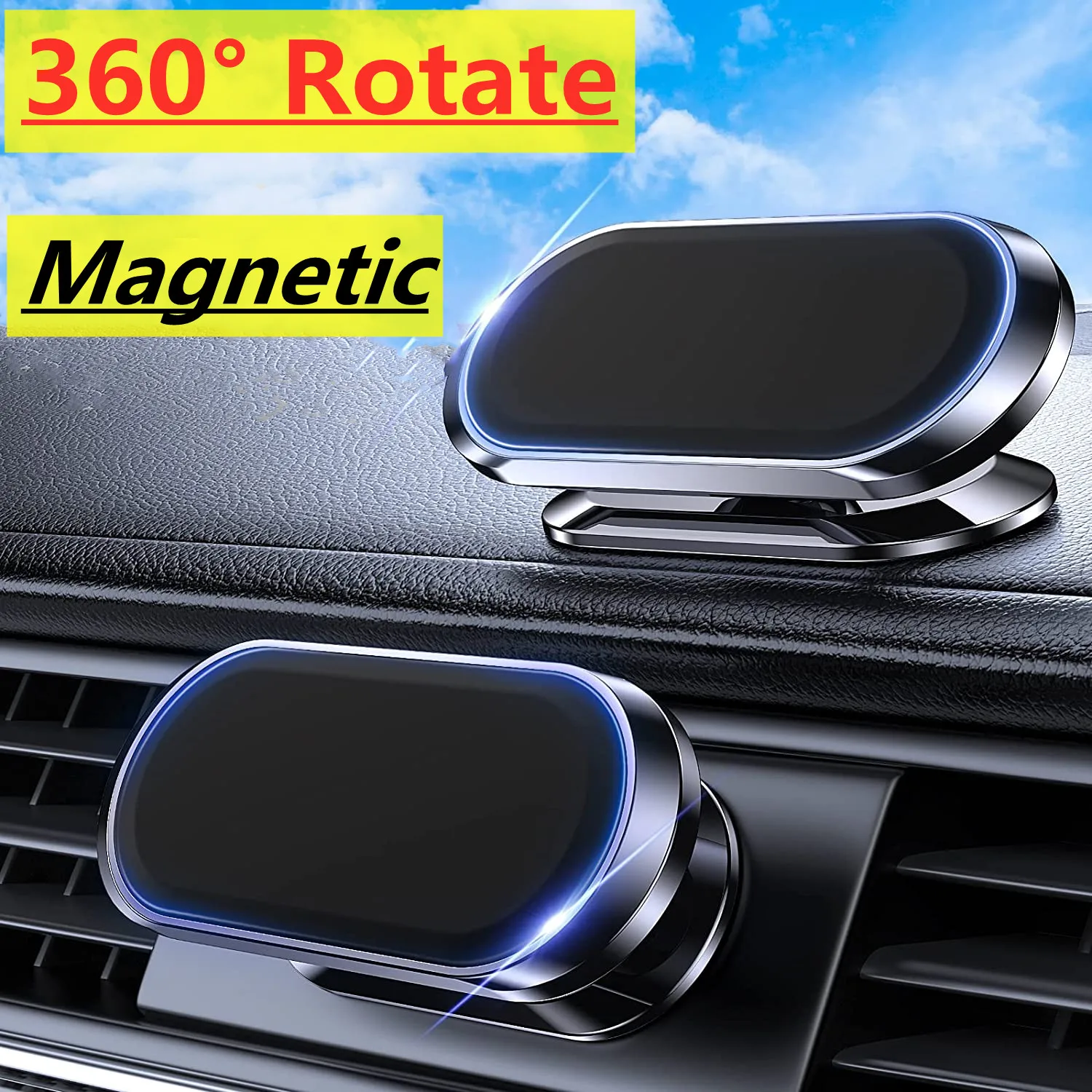 Support magnétique voiture pour smartphones et GPS. – Test et Avis