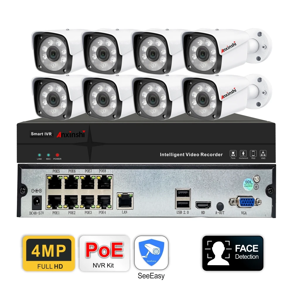 Système de caméra sécurité POE 4MP – Test et Avis