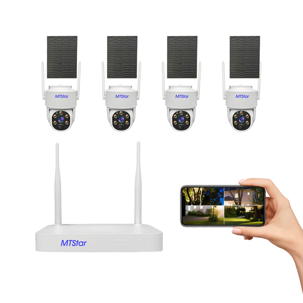 « Système de sécurité extérieur solaire 4MP » – Test et Avis