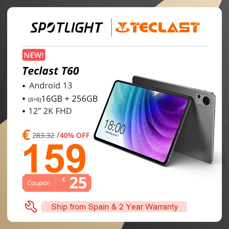 « TECLAST T60: Tablette Android 13, 12 pouces » – Test et Avis