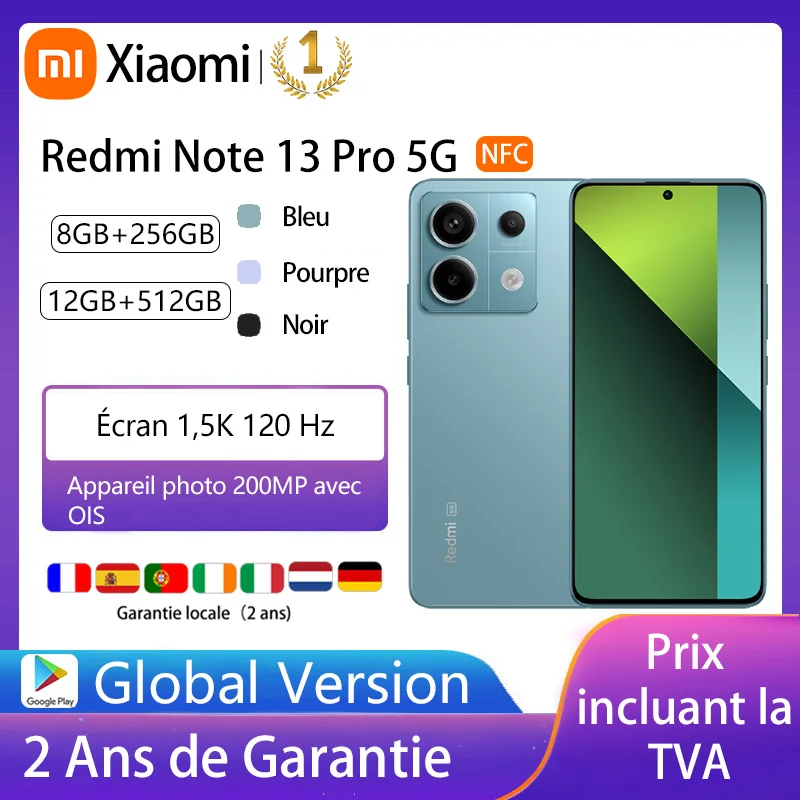 « Téléphone intelligent 5G avec NFC » – Test et Avis