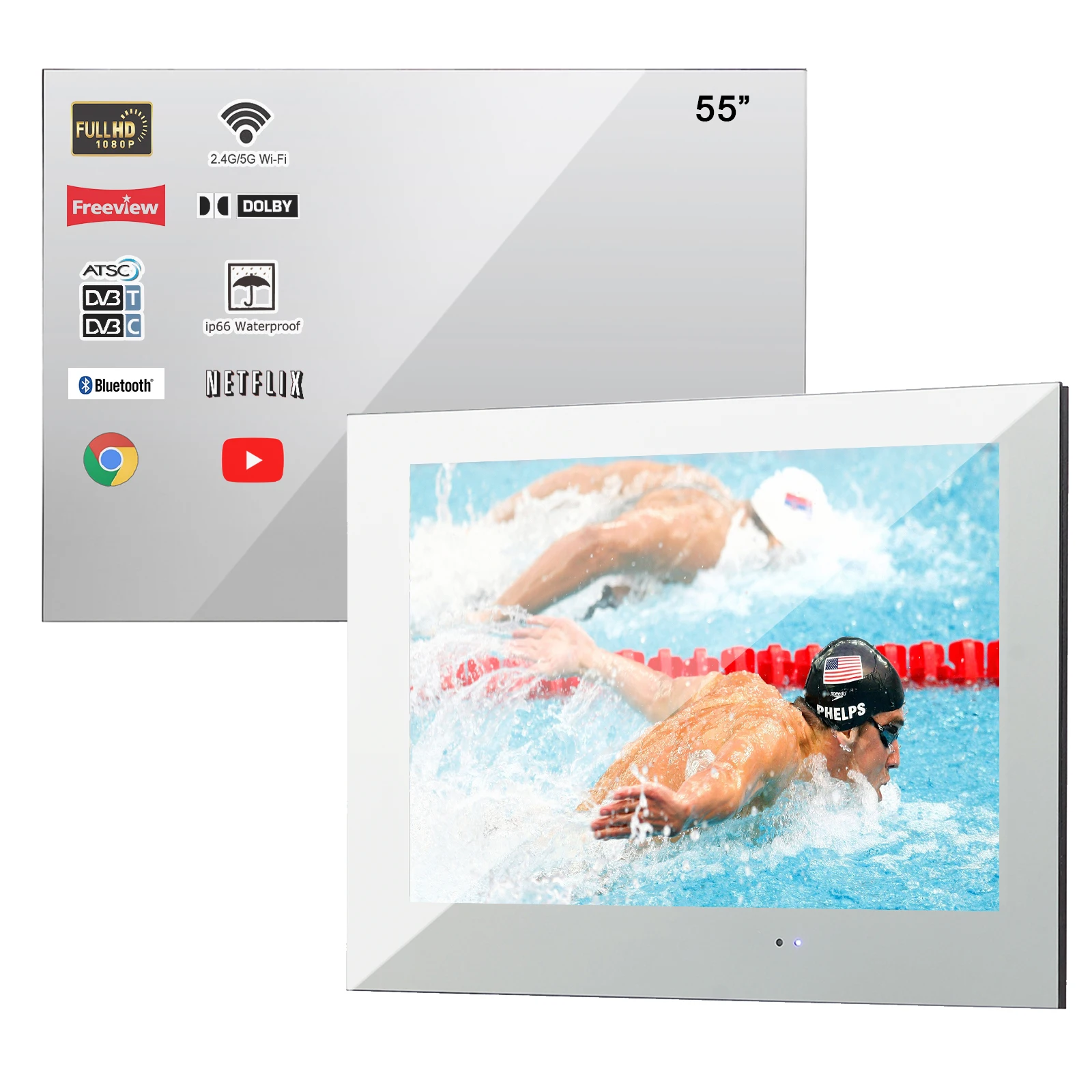 Télévision LED Étanche pour Salle HOSauna – Test et Avis