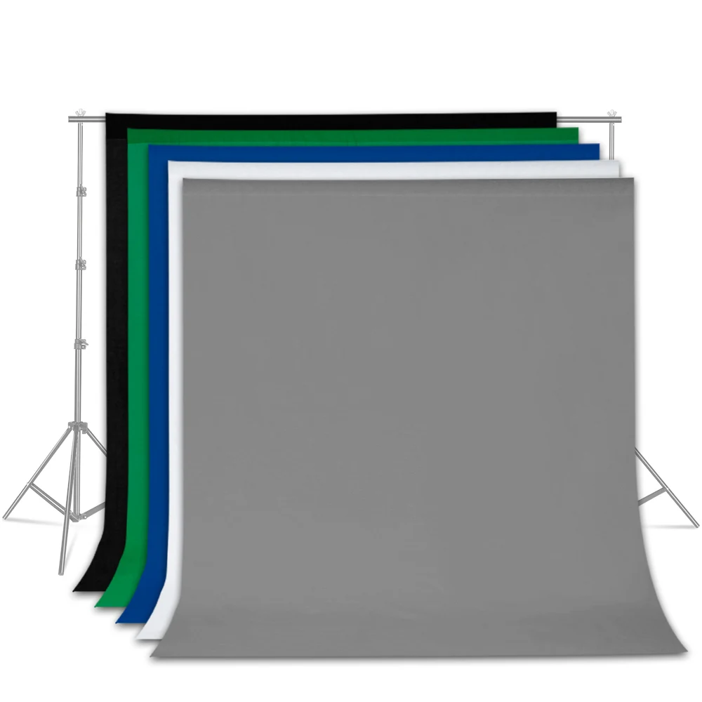 Toile de fond en mousseline chromakey – Test et Avis