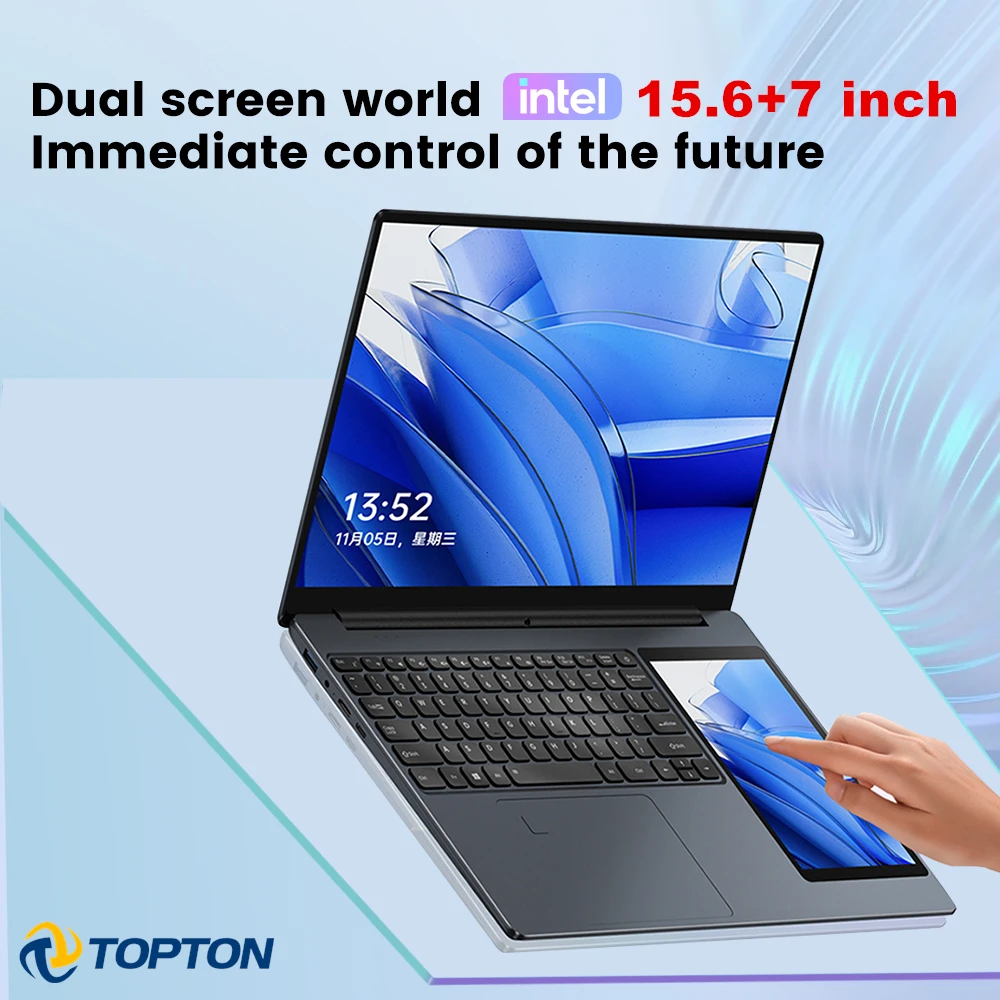 Topton-Ordinateur portable tactile L10, Intel Celeron N5095, 16Go DDR4, 2To SSD, 15.6 pouces – Test et Avis