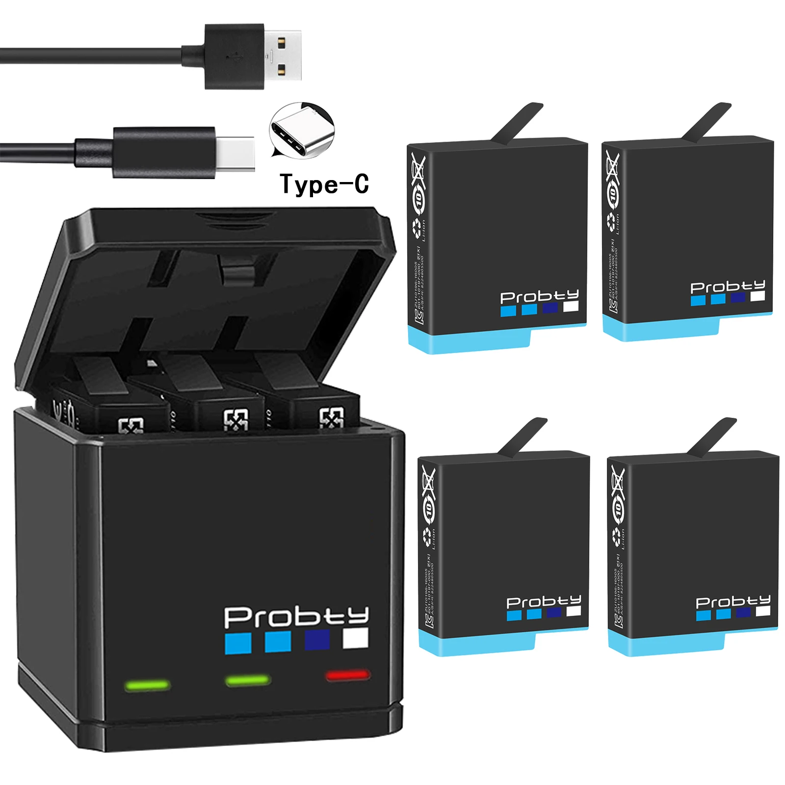 Triple chargeur Probty pour GoPro Hero 6/7 Black – Test et Avis