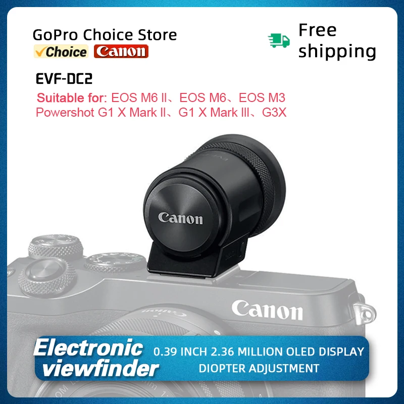Viseur électronique noir pour Canon EOS. – Test et Avis