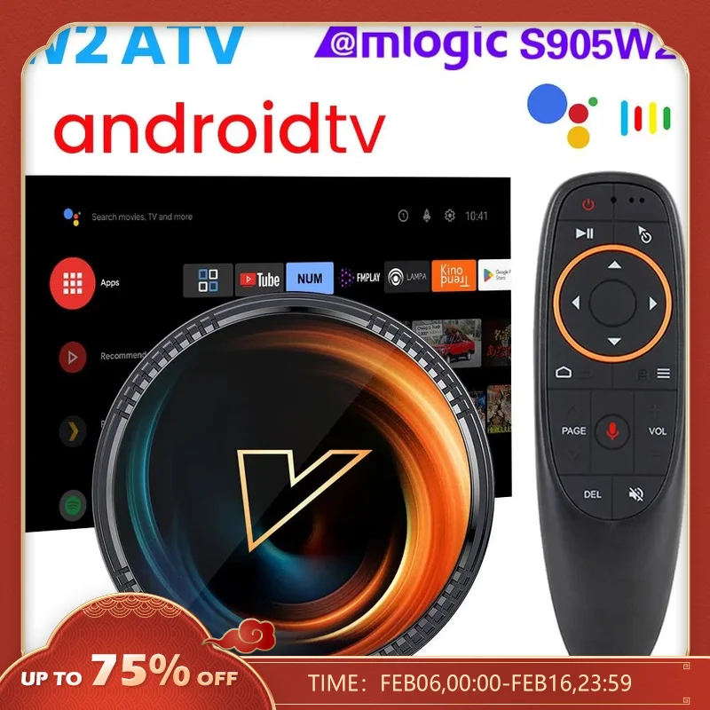 W2 RL Smart TV Box, Android 11 – Test et Avis