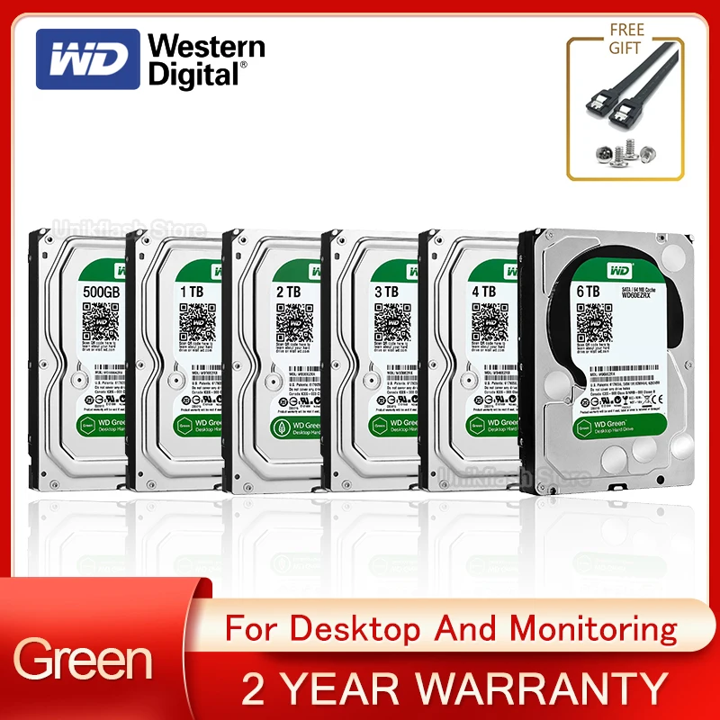 « WD Green : Disque dur interne haute capacité » – Test et Avis