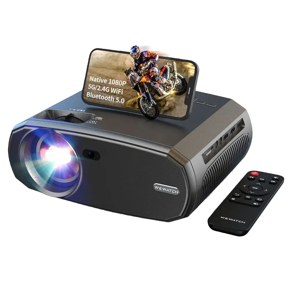 WEWATCH V50 : Projecteur portable 5G WIFI 1080P – Test et Avis