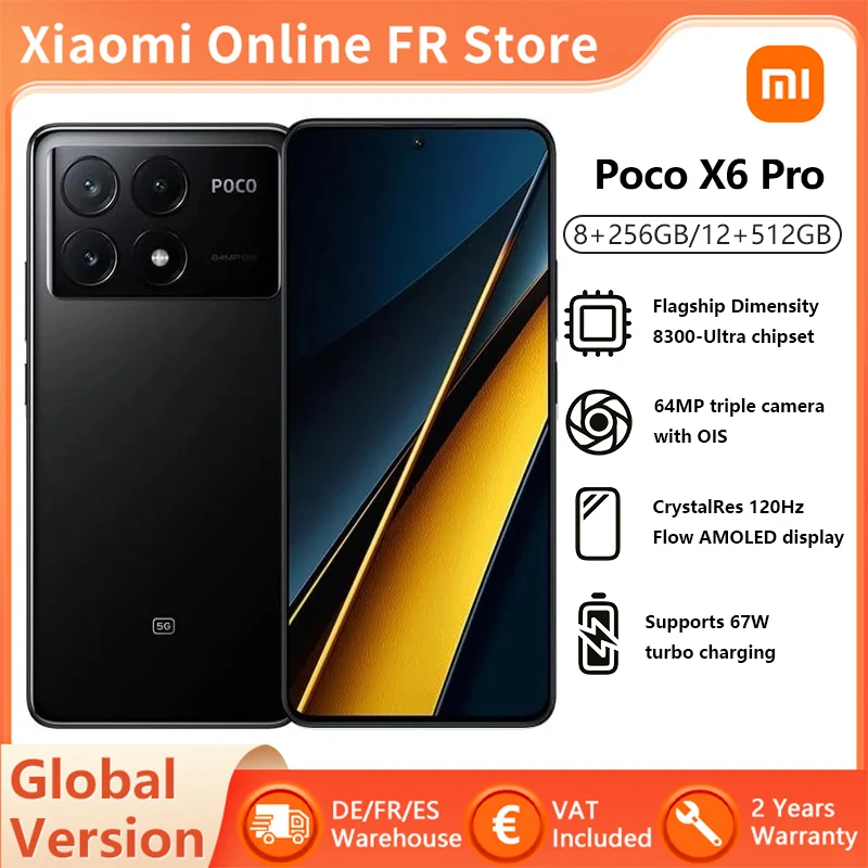 Xiaomi POCO X6 Pro : Performance ultime. – Test et Avis