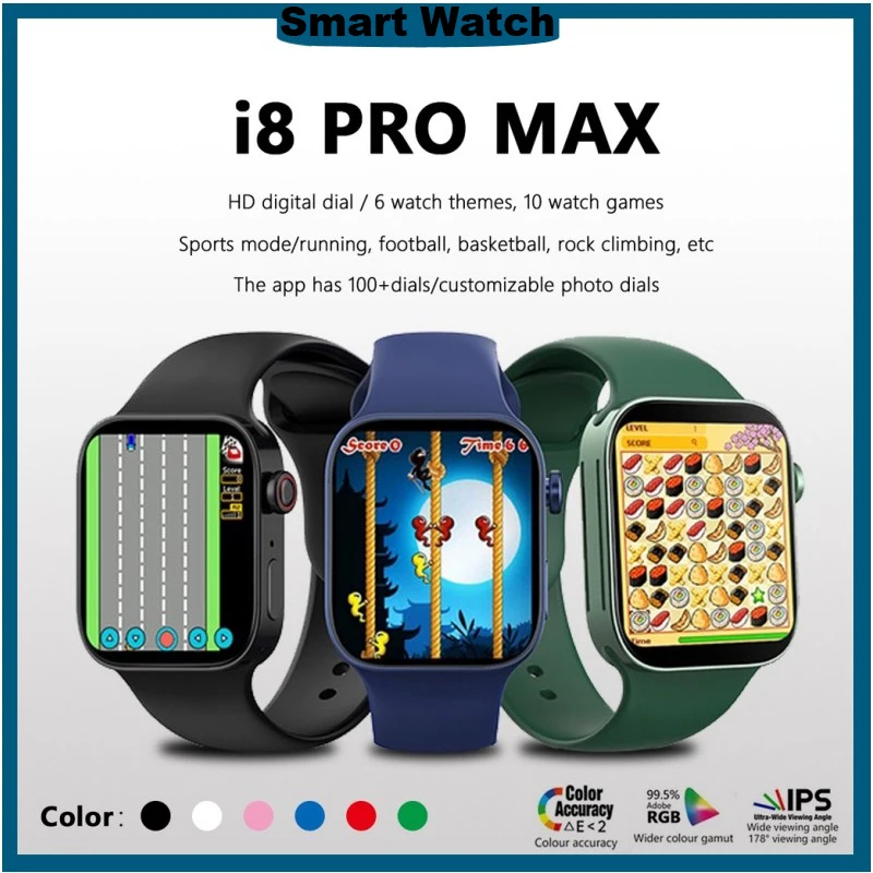 « i8 Pro Max – Montre sportive intelligente » – Test et Avis