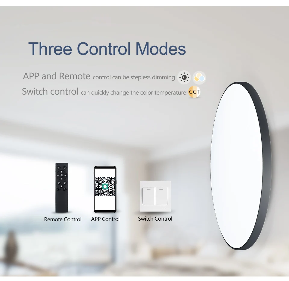Plafonnier LED intelligent MARPOU