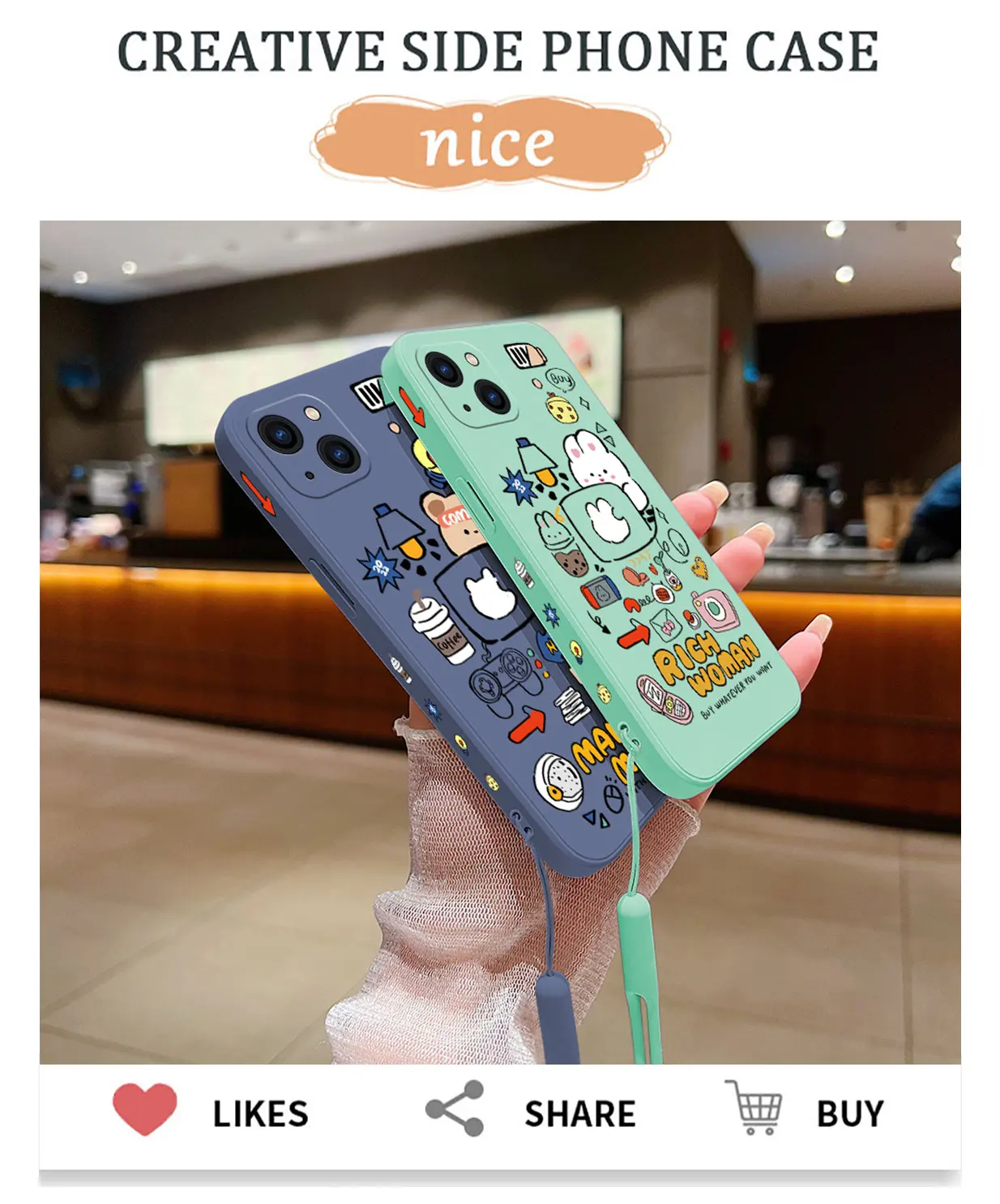 Coque de téléphone Make Money pour OPPO