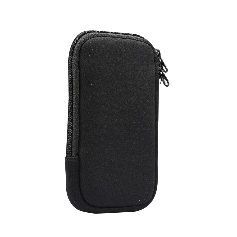 Sac universel en néoprène avec fermeture éclair pour téléphone portable