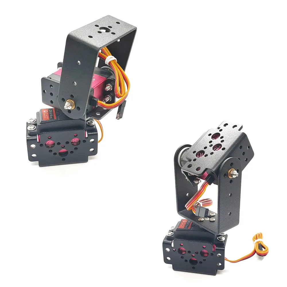 Amélioration du servomoteur rotatif JX : plate-forme robot 2DOF, servos numériques, construction métallique. – Test et Avis