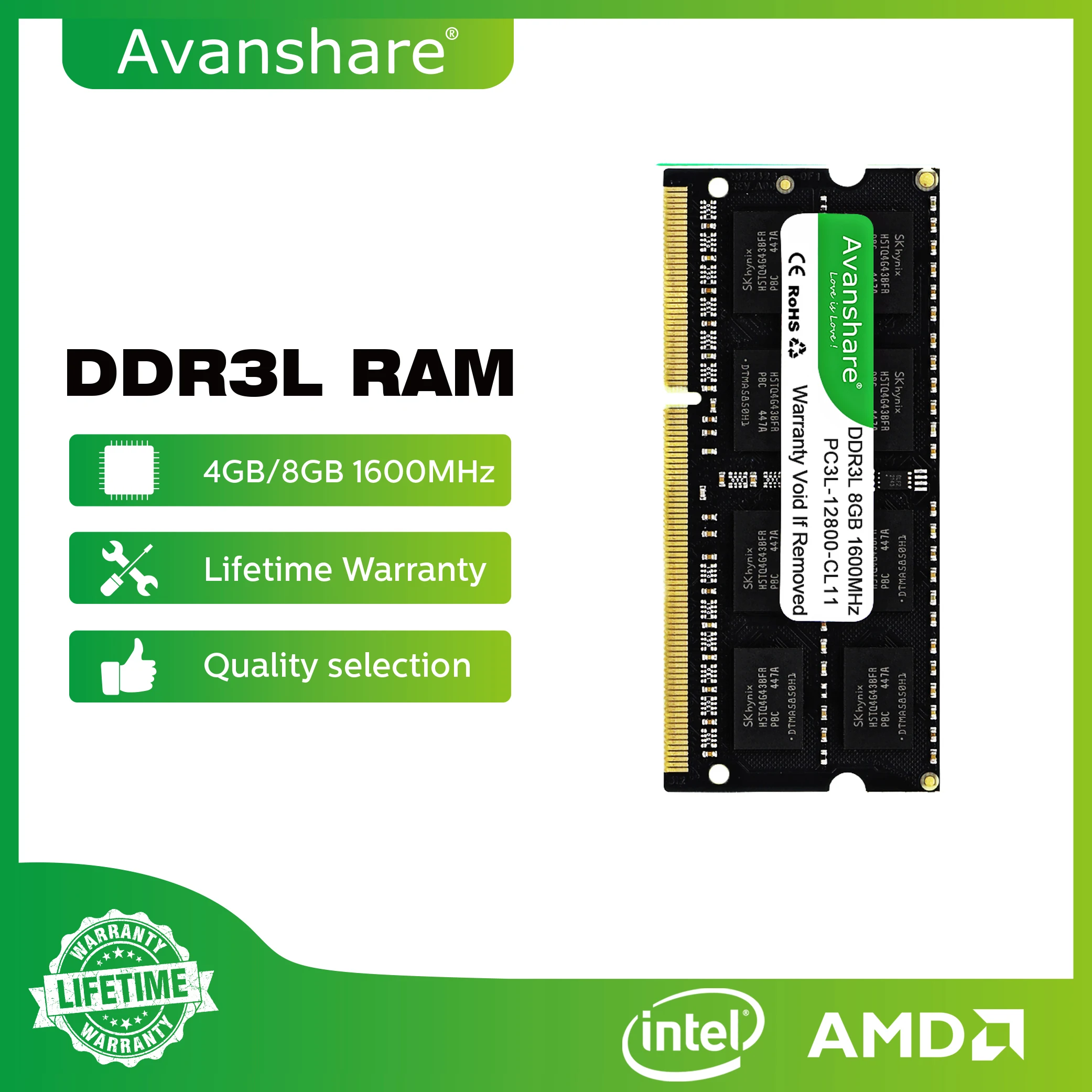 « Avanshare-Mémoire RAM: performance et compatibilité maximale » – Test et Avis