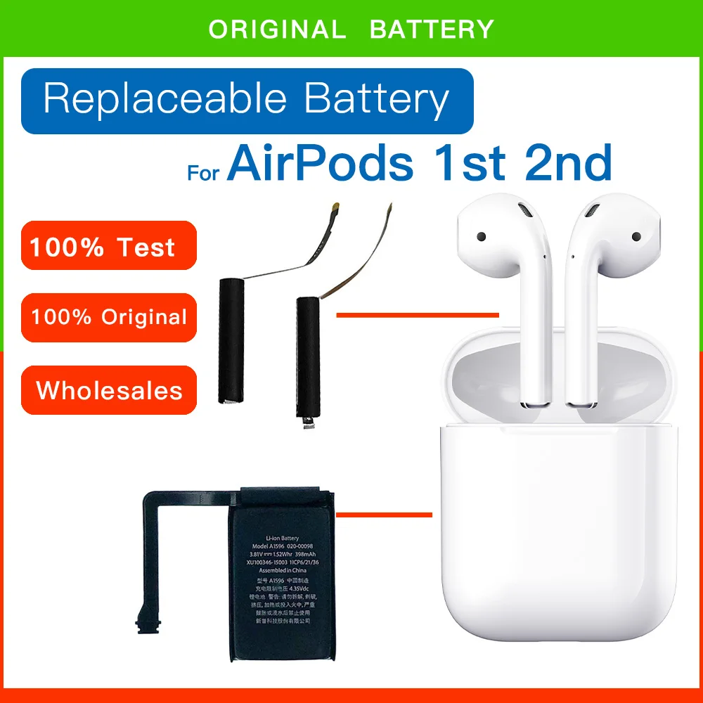 « Batterie de rechange 100% originale pour AirPods » – Test et Avis