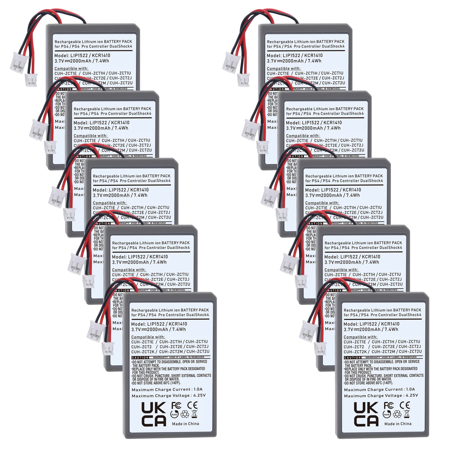 « Batterie sans fil pour manette Sony PS4 » – Test et Avis