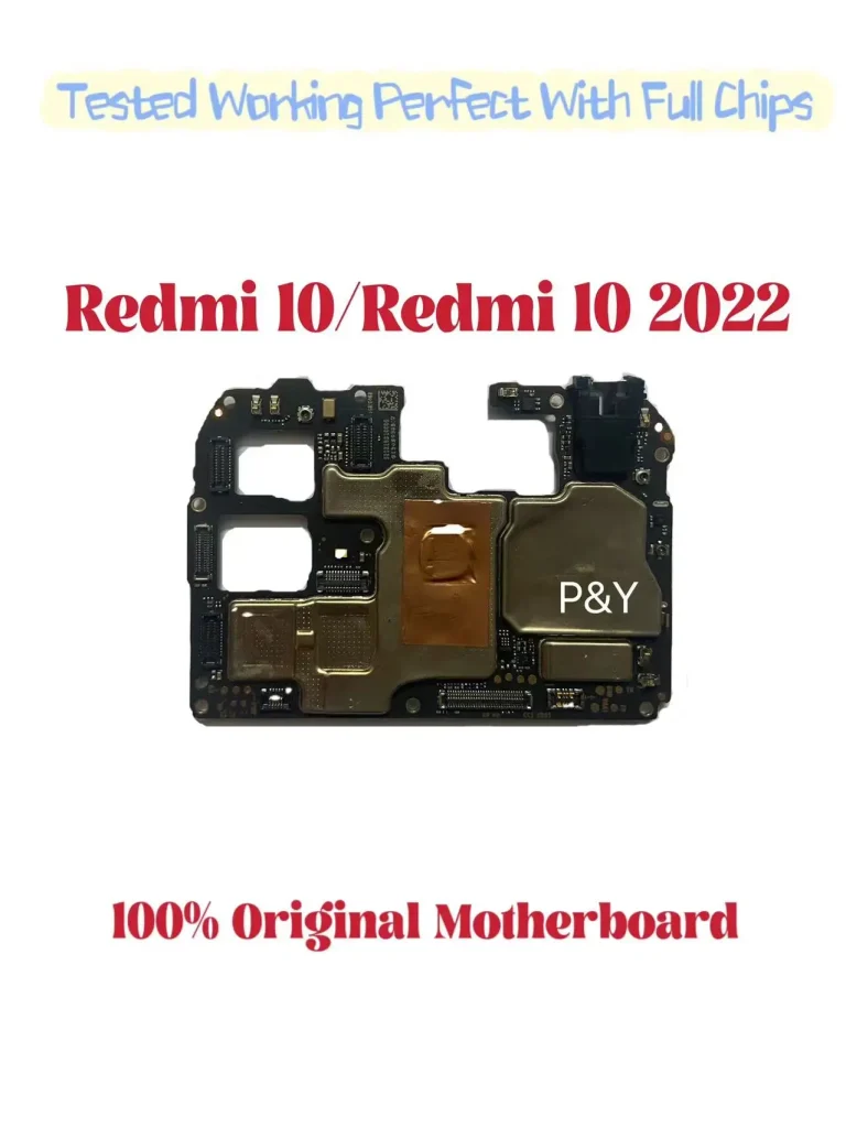 « Carte mère débloquée Redmi10 2022: puces, câble flexible » – Test et Avis