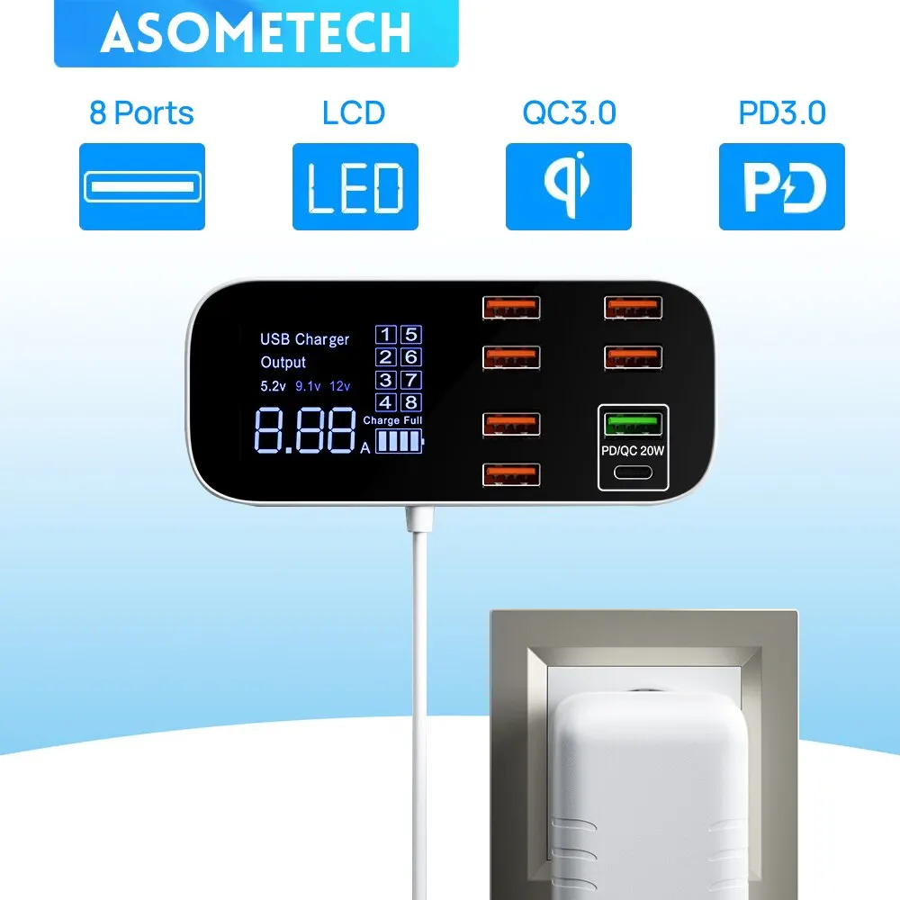 Chargeur USB avec LED pour iPhone 14 et Xiaomi – Test et Avis