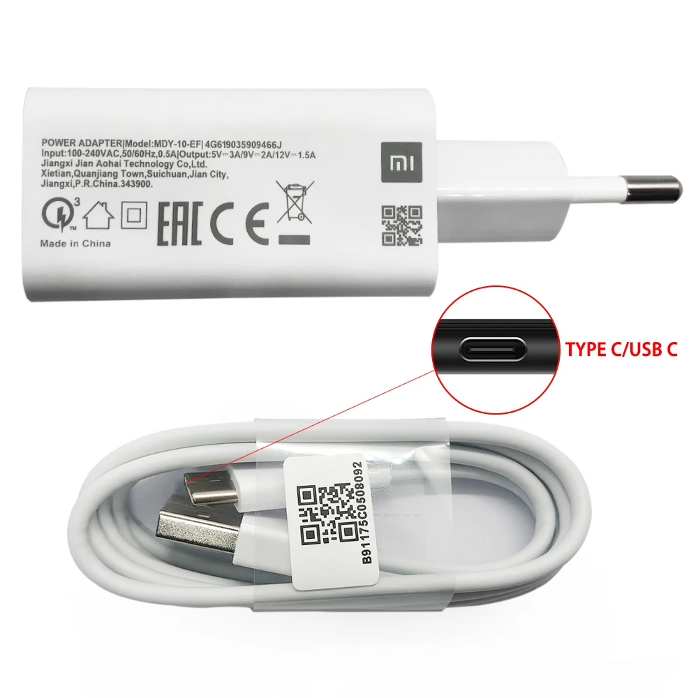 « Chargeur Xiaomi USB 18W avec adaptateur » – Test et Avis