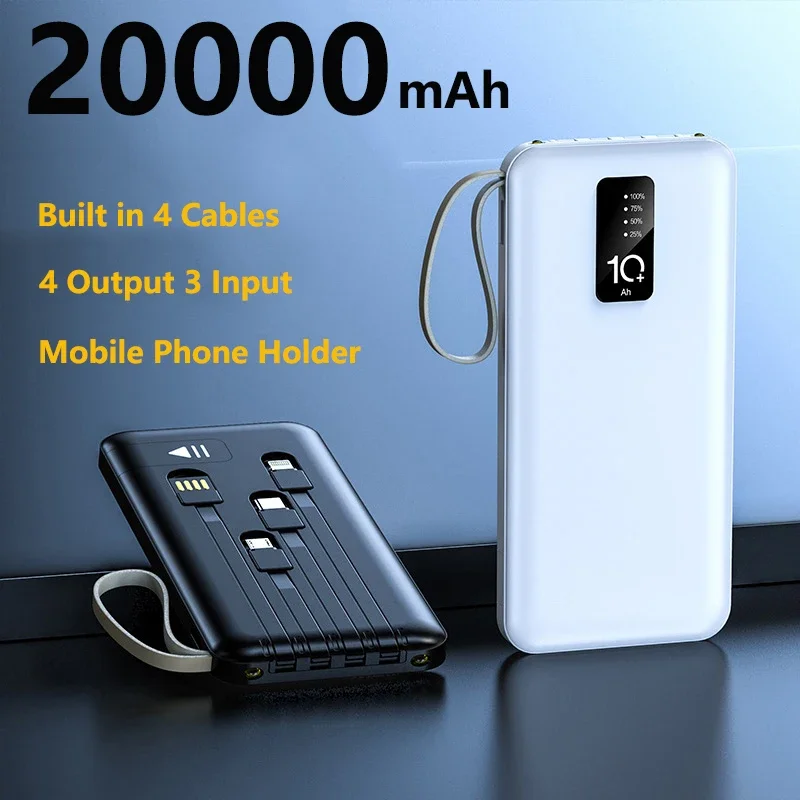 Chargeur portable mince avec câble intégré – Test et Avis
