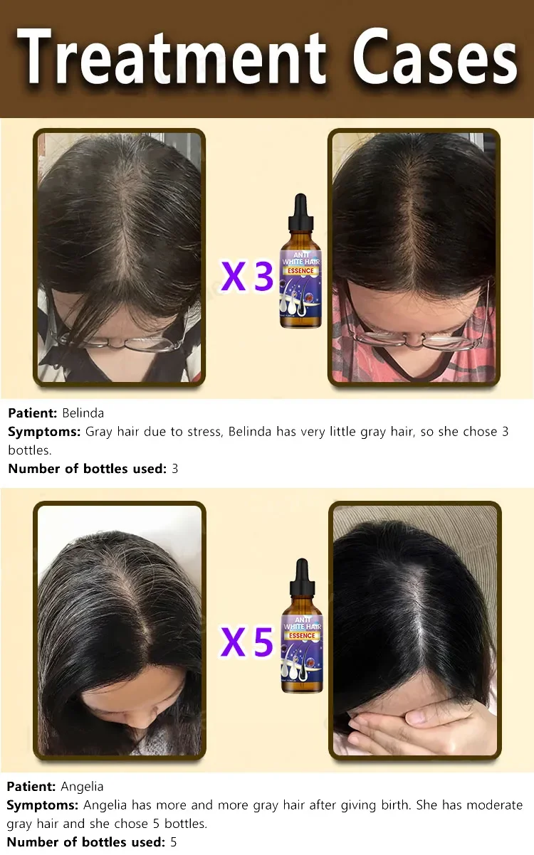 Sérum anti-cheveux gris
