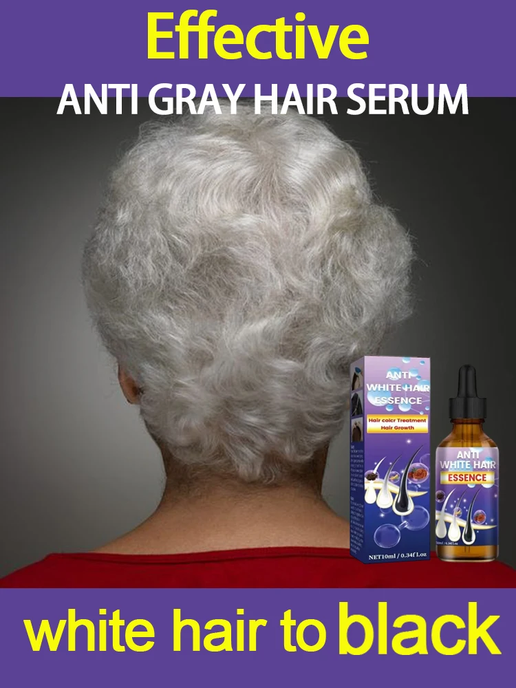 « Cheveux gris retrouvent couleur naturelle, traitement » – Test et Avis