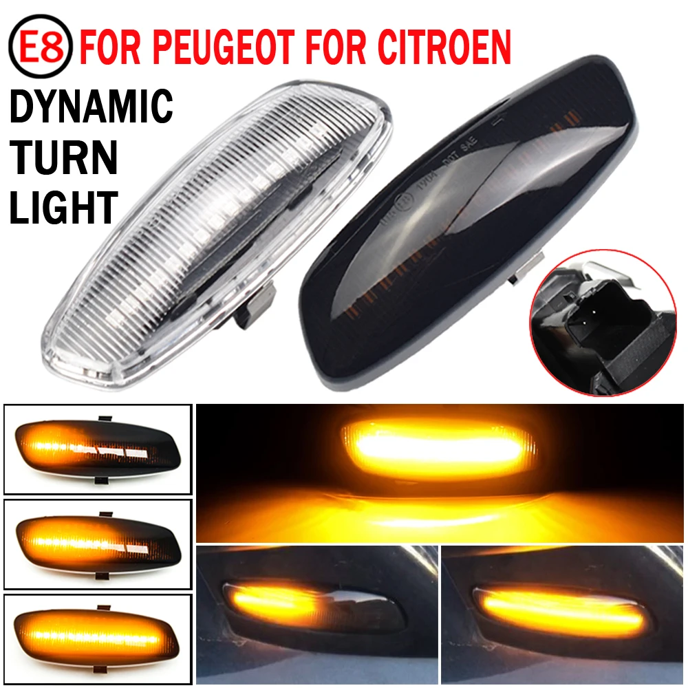 Clignotant LED dynamique pour Peugeot et Citroën. – Test et Avis
