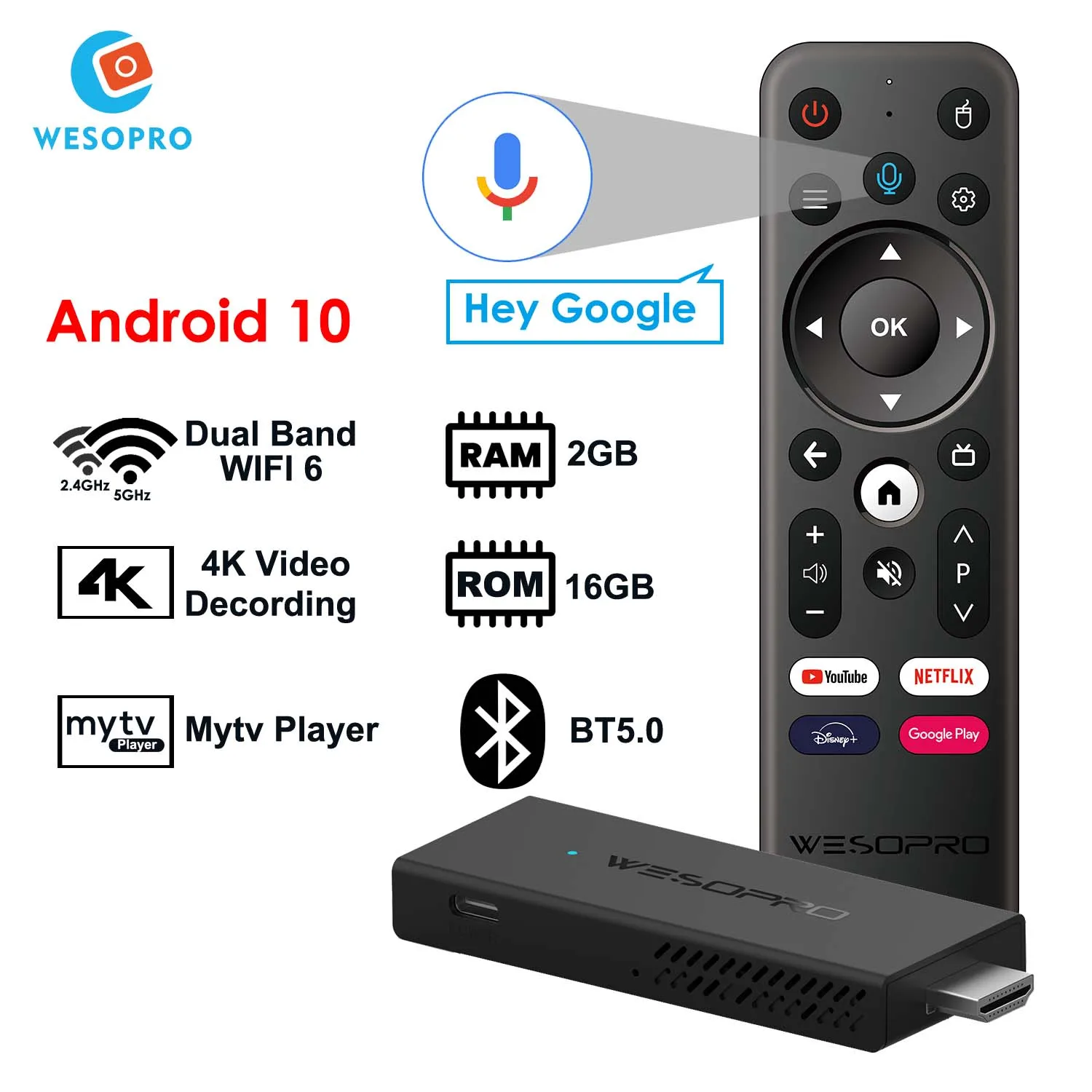 Comparaison entre WESOPRO-Dongle et Xiaomi Mi TV Stick – Test et Avis