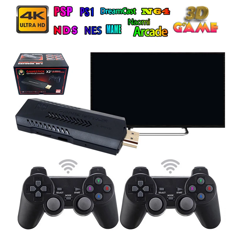 « Console rétro X2 Plus: manettes sans fil, jeux 3D 40 » – Test et Avis