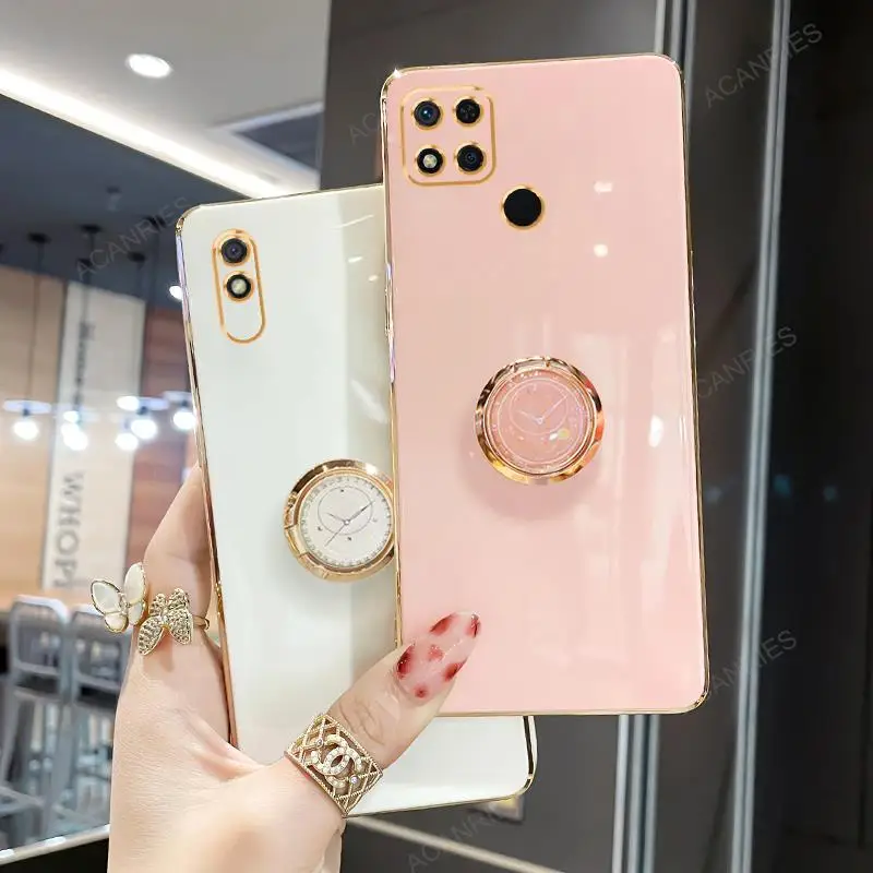 Coque arrière silicone plaqué avec support bague – Test et Avis