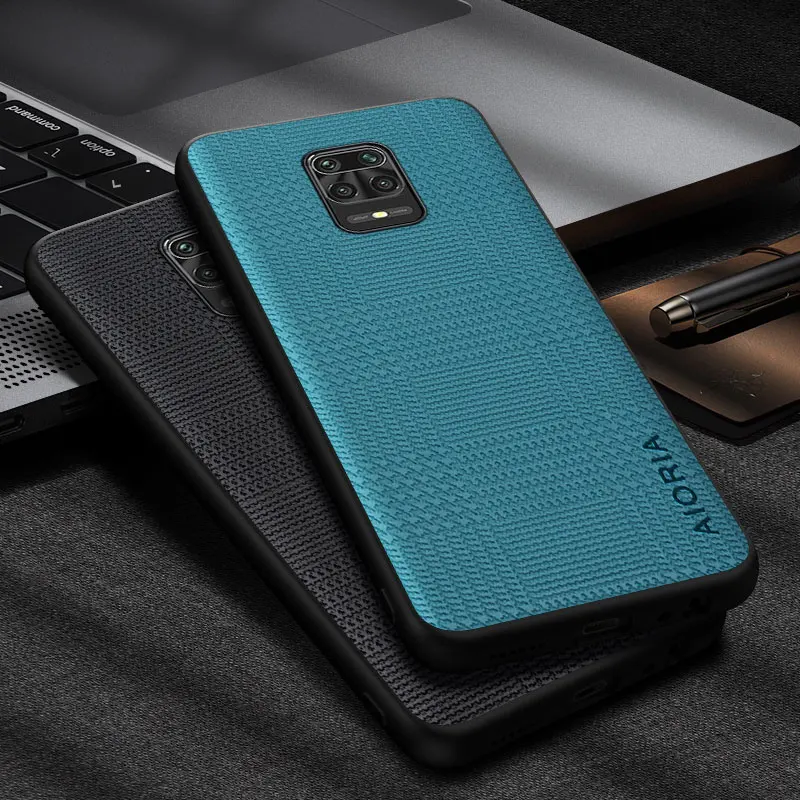Coque en cuir pied-de-poule pour Xiaomi Redmi Note 9 Pro 9S – Test et Avis
