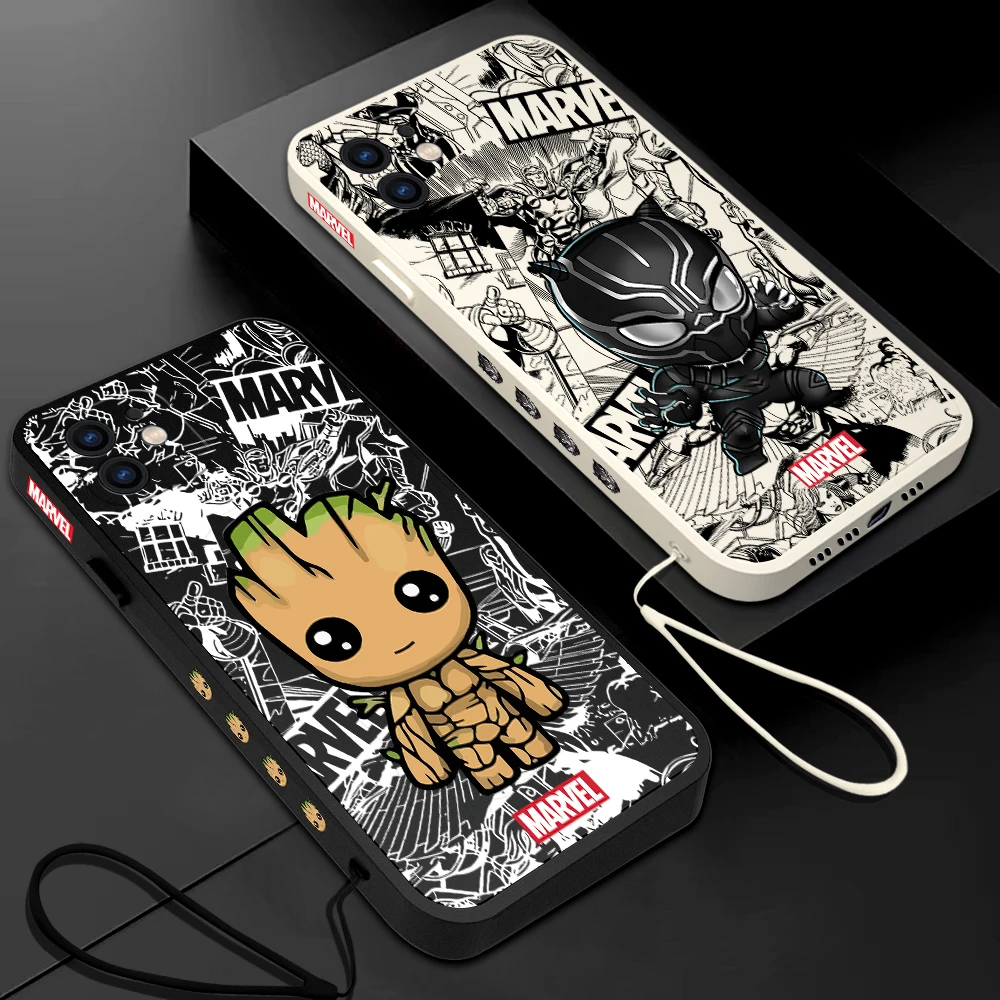  »Coque téléphone Marvel Iron Man Groot Black Panther » – Test et Avis