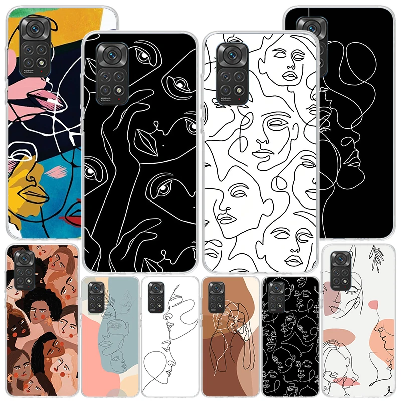 « Coque téléphone : motif visage femme abstrait » – Test et Avis