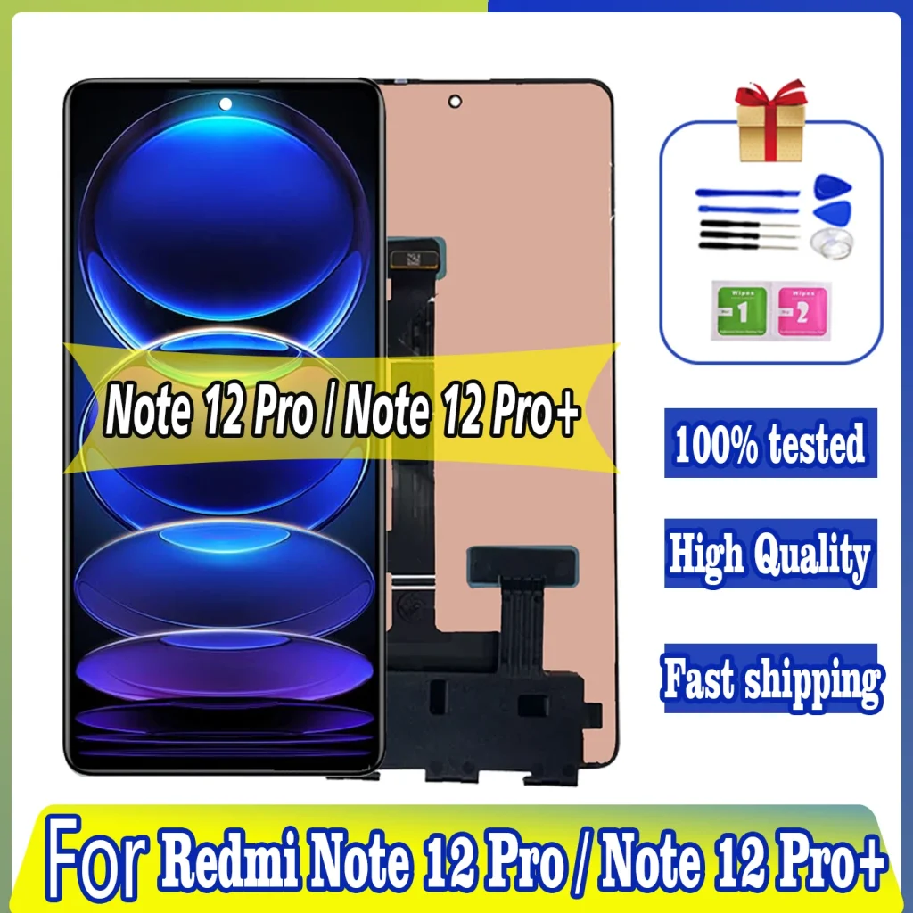 Écran tactile LCD rétro pour Xiaomi Redmi Note 12 Pro Plus – Test et Avis
