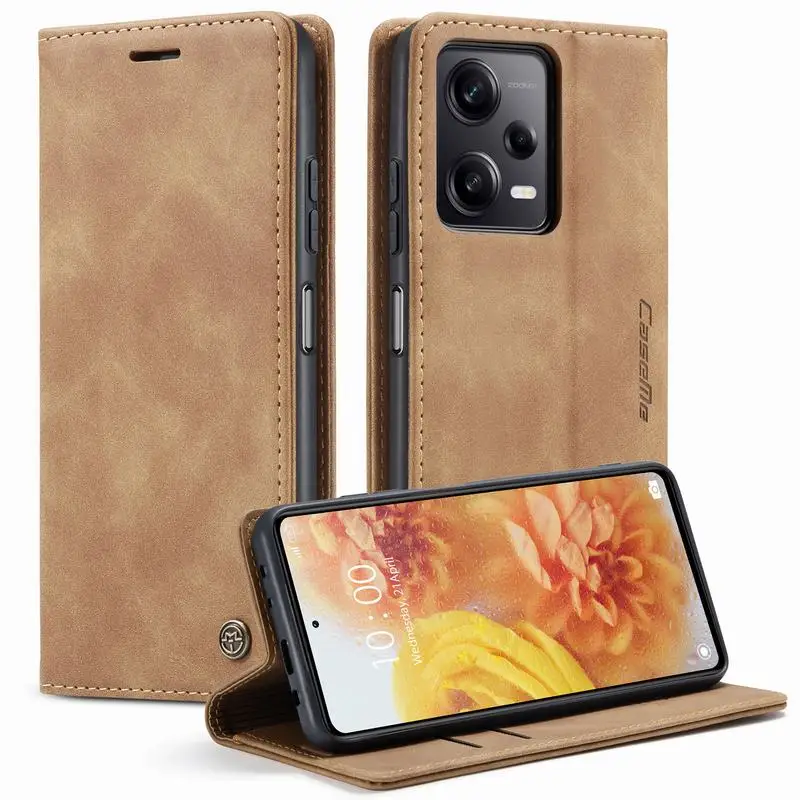 « Étui en cuir magnétique pour Xiaomi Redmi Note 12 Pro Plus Turbo » – Test et Avis