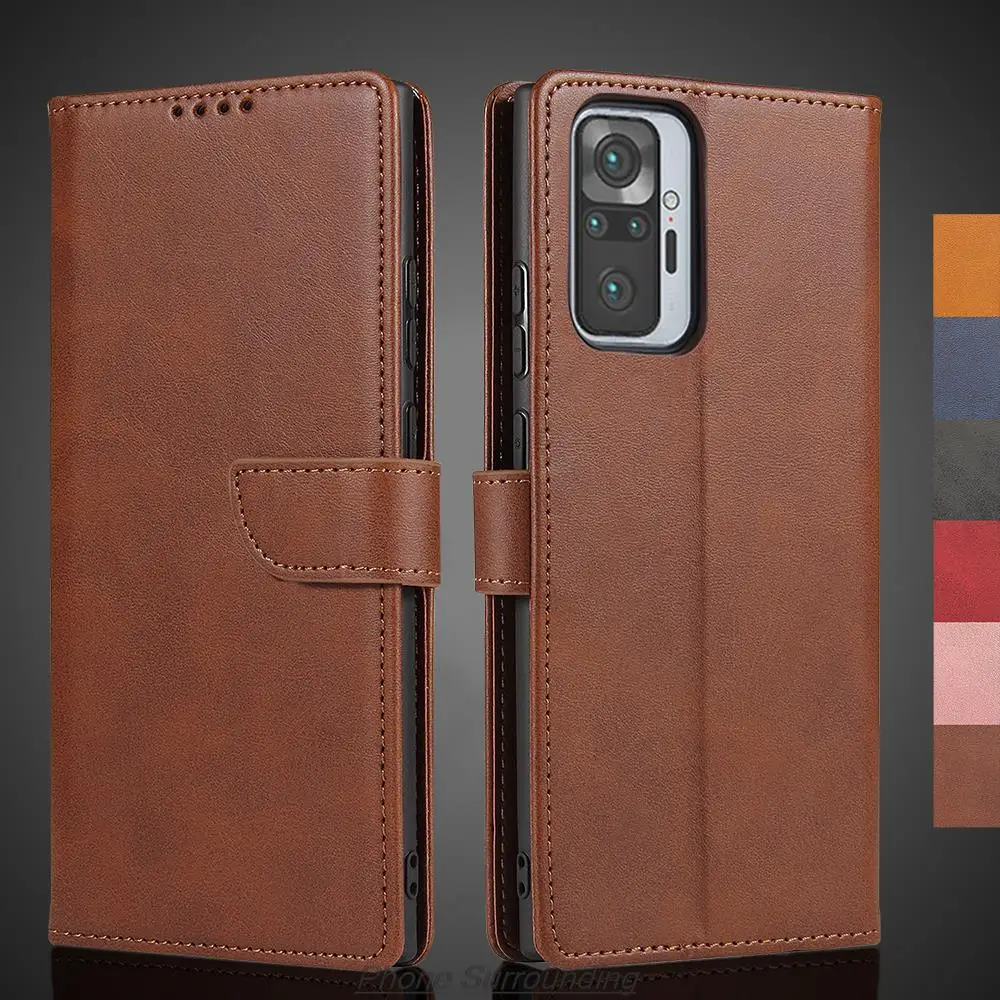 Étui portefeuille en cuir pour Xiaomi Redmi Note 10 Pro – Test et Avis